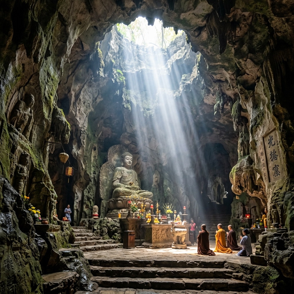 Marble Mountains cave temple sanctuaries